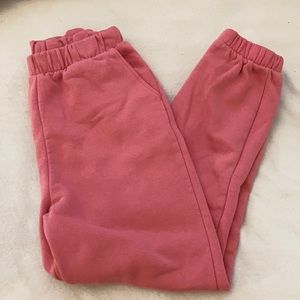Hot pink Zara sweat pants